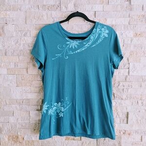 Floral tee L